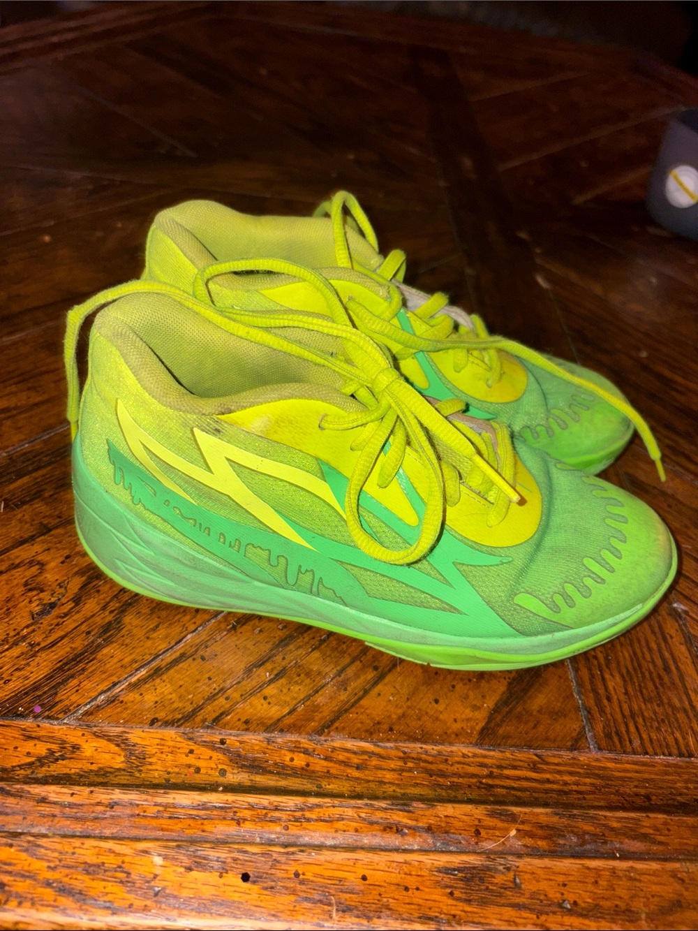 Puma Neon Lime Kids Sneakers